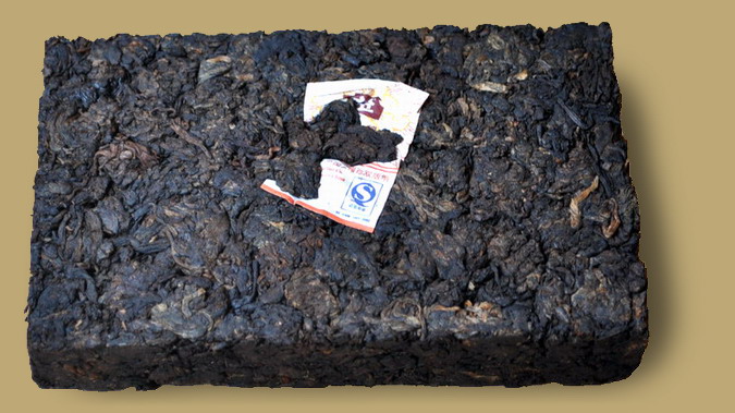 2009 Menghai Lao Cha Tou Ripe Pu erh Brick